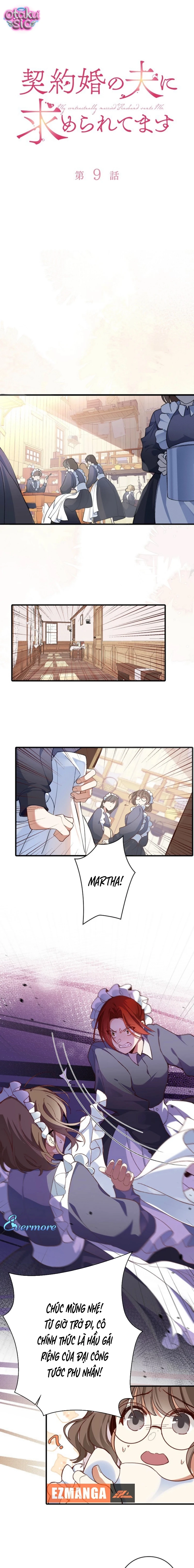 Người Chồng Trên Danh Nghĩa Thèm Muốn Tôi - Chap 9 - Trang 1