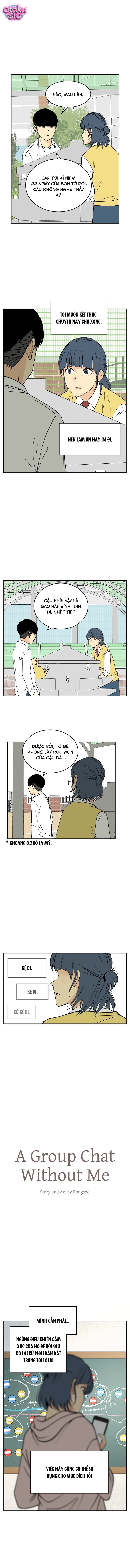 Nhóm Chat Không Có Tôi - Chap 11 - Trang 1