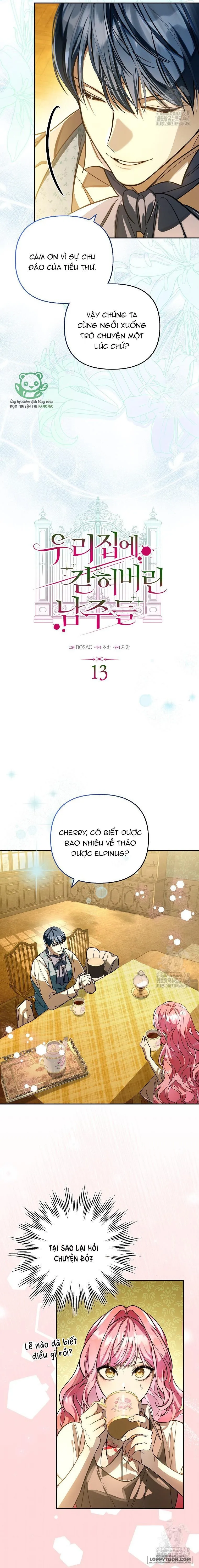 Những Nam Chính Bị Mắc Kẹt Trong Nhà Của Tôi - Chap 13 - Trang 6