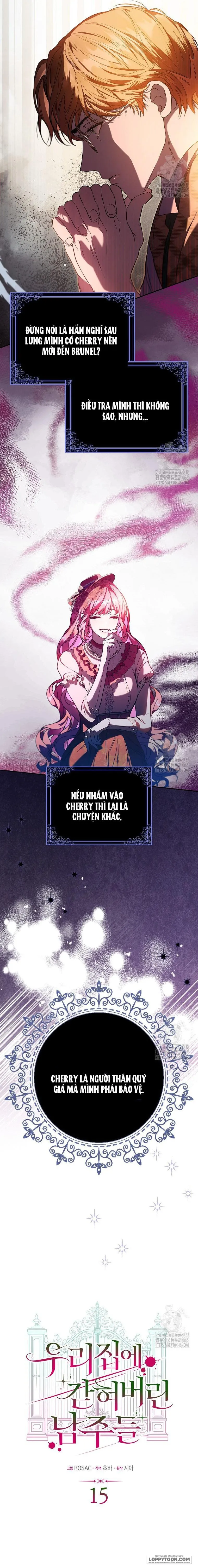 Những Nam Chính Bị Mắc Kẹt Trong Nhà Của Tôi - Chap 15 - Trang 13