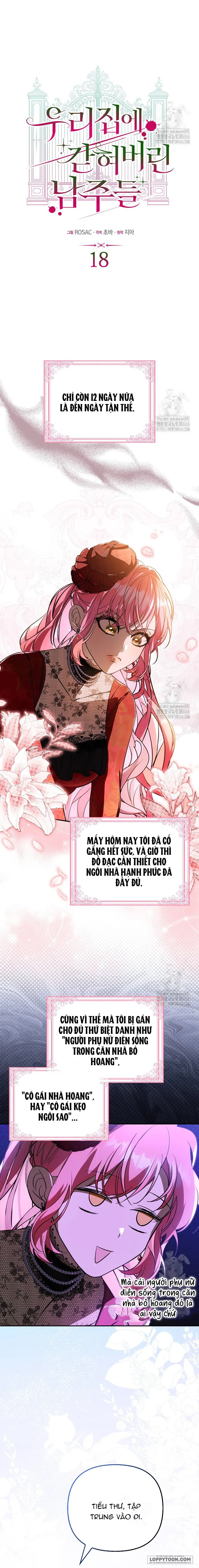 Những Nam Chính Bị Mắc Kẹt Trong Nhà Của Tôi - Chap 18 - Trang 7