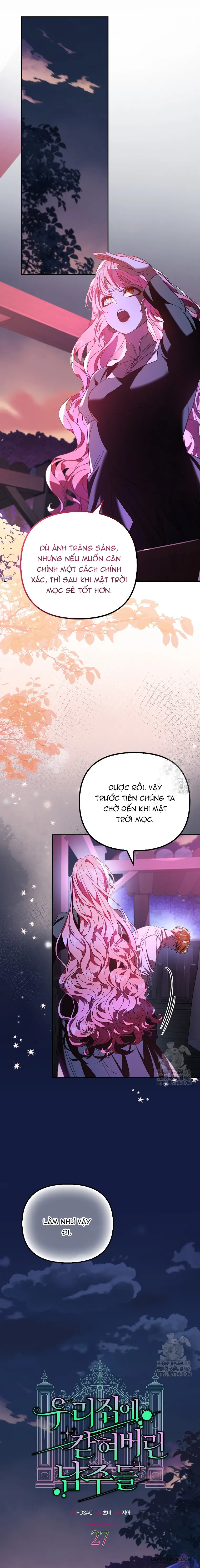 Những Nam Chính Bị Mắc Kẹt Trong Nhà Của Tôi - Chap 27 - Trang 11