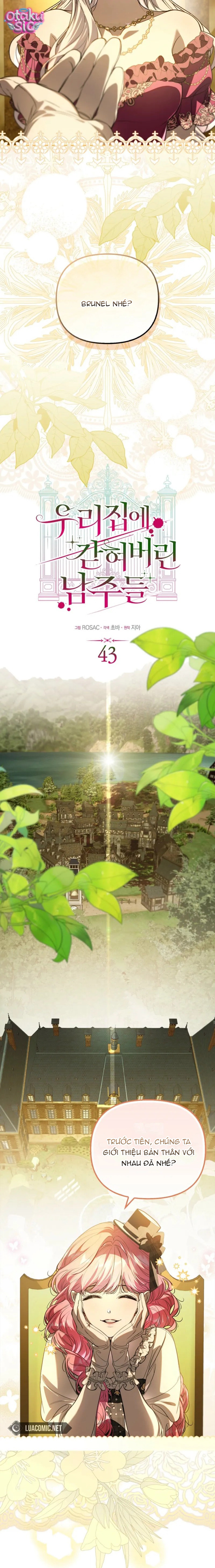 Những Nam Chính Bị Mắc Kẹt Trong Nhà Của Tôi - Chap 43 - Trang 12