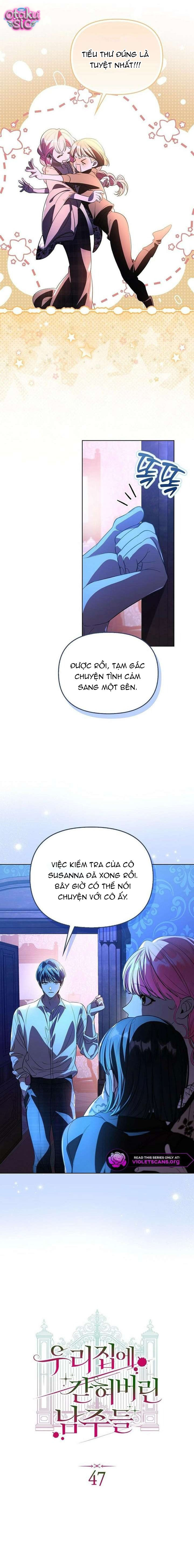 Những Nam Chính Bị Mắc Kẹt Trong Nhà Của Tôi - Chap 47 - Trang 12