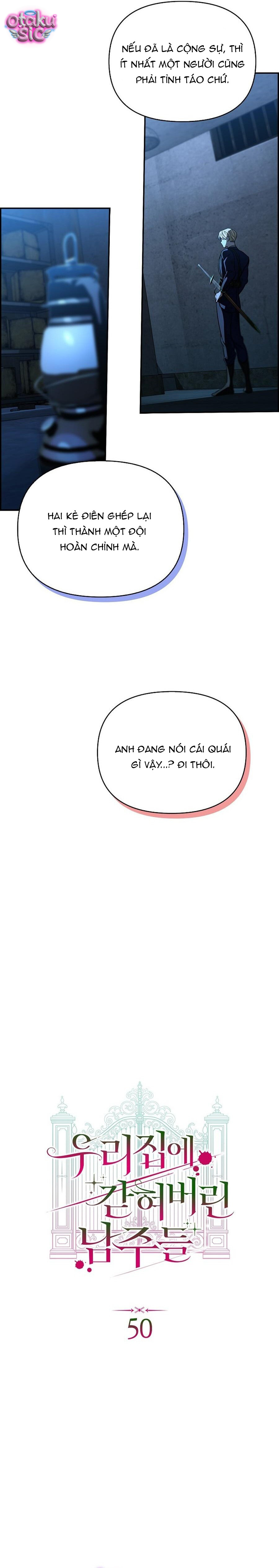 Những Nam Chính Bị Mắc Kẹt Trong Nhà Của Tôi - Chap 50 - Trang 4