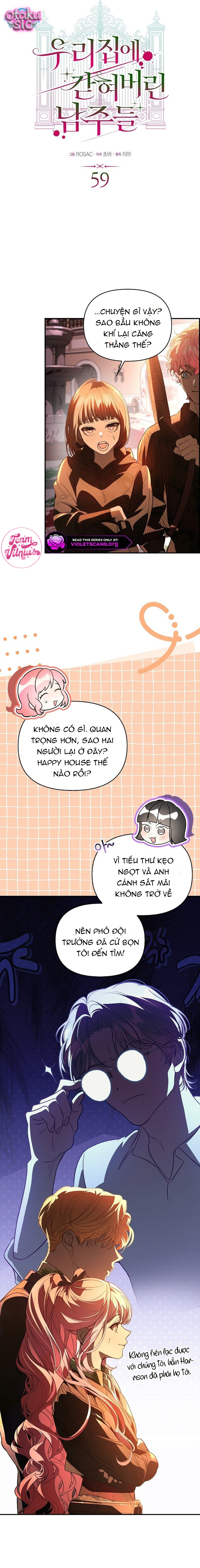 Những Nam Chính Bị Mắc Kẹt Trong Nhà Của Tôi - Chap 59 - Trang 10