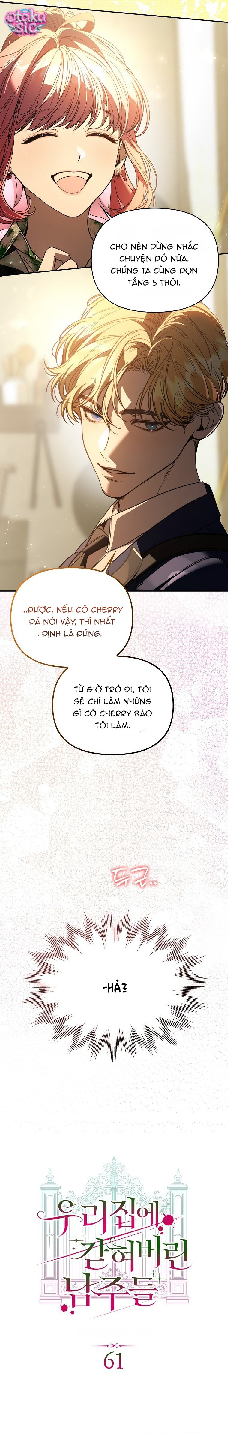 Những Nam Chính Bị Mắc Kẹt Trong Nhà Của Tôi - Chap 61 - Trang 8
