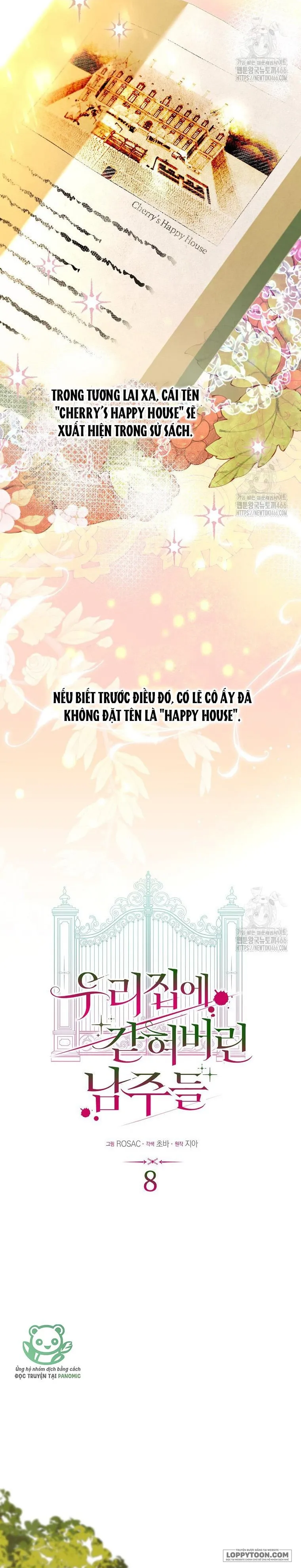 Những Nam Chính Bị Mắc Kẹt Trong Nhà Của Tôi - Chap 8 - Trang 3