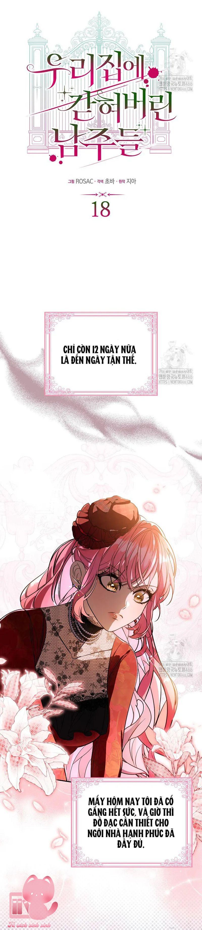 Những Nam Chính Bị Mắc Kẹt Trong Nhà Tôi - Chap 18 - Trang 11