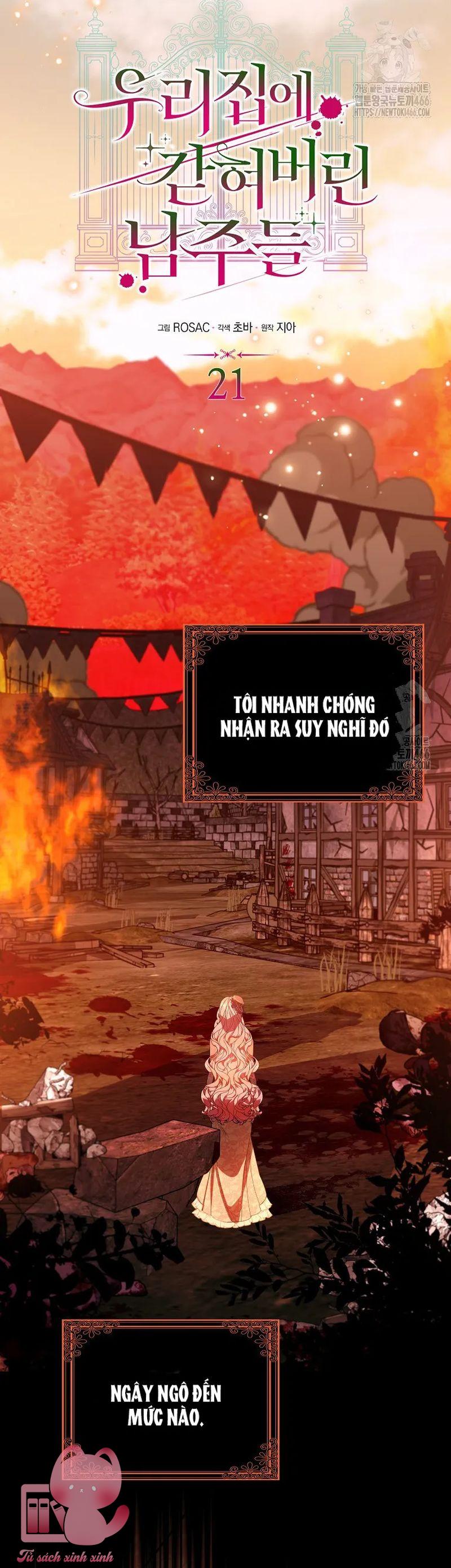 Những Nam Chính Bị Mắc Kẹt Trong Nhà Tôi - Chap 21 - Trang 12
