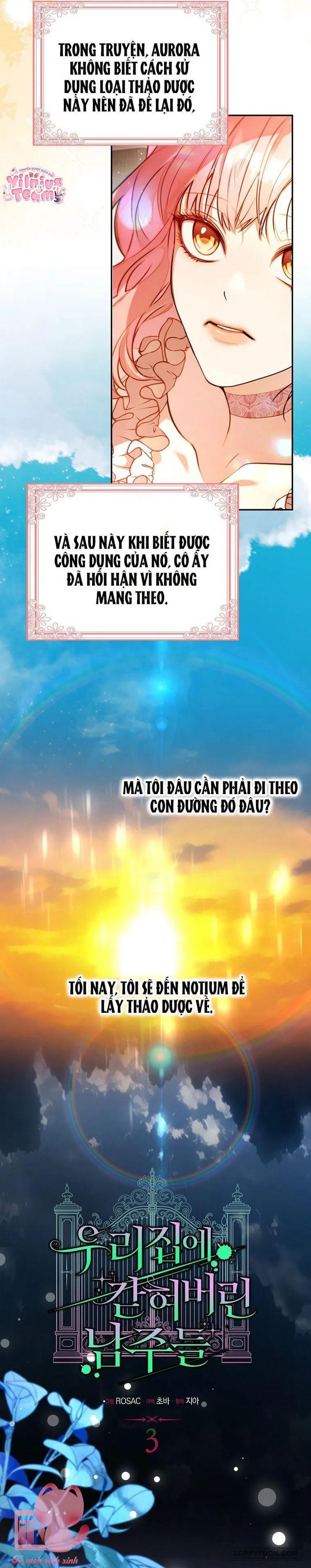 Những Nam Chính Bị Mắc Kẹt Trong Nhà Tôi - Chap 3 - Trang 17