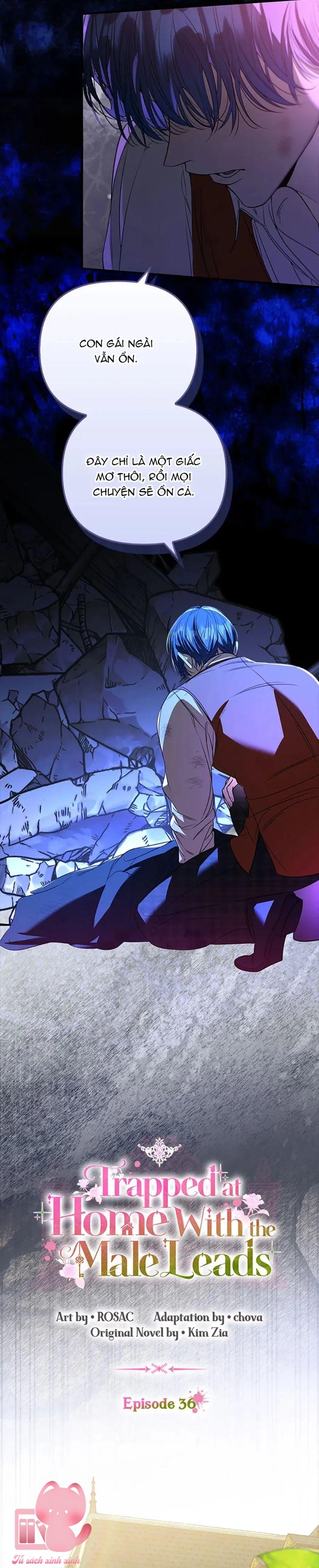 Những Nam Chính Bị Mắc Kẹt Trong Nhà Tôi - Chap 36 - Trang 3