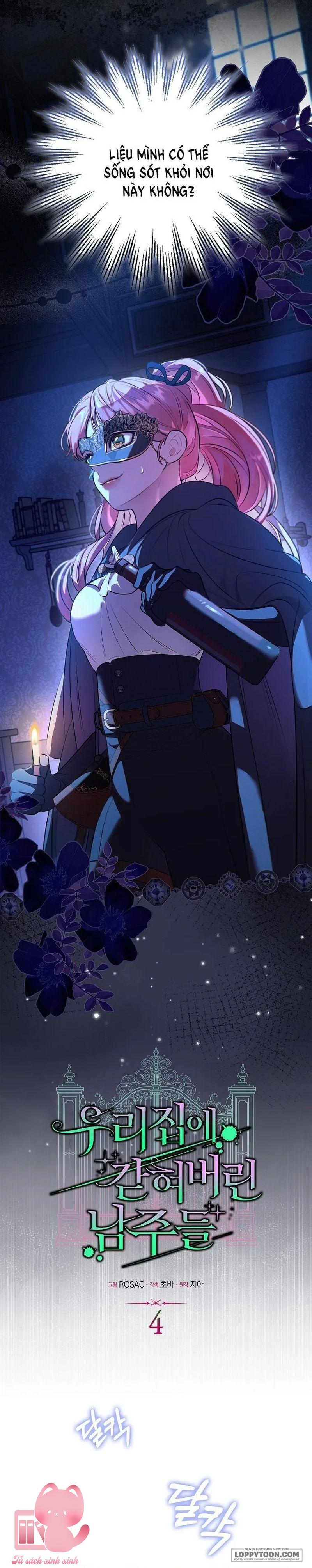 Những Nam Chính Bị Mắc Kẹt Trong Nhà Tôi - Chap 4 - Trang 12