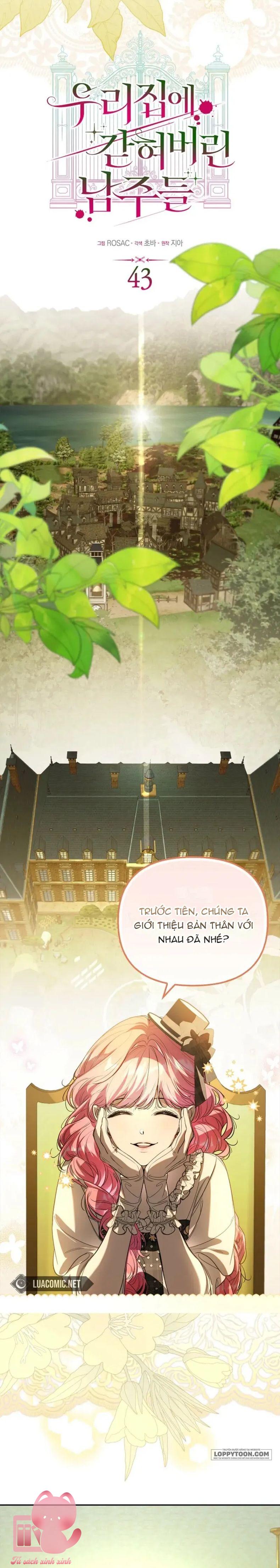 Những Nam Chính Bị Mắc Kẹt Trong Nhà Tôi - Chap 43 - Trang 16