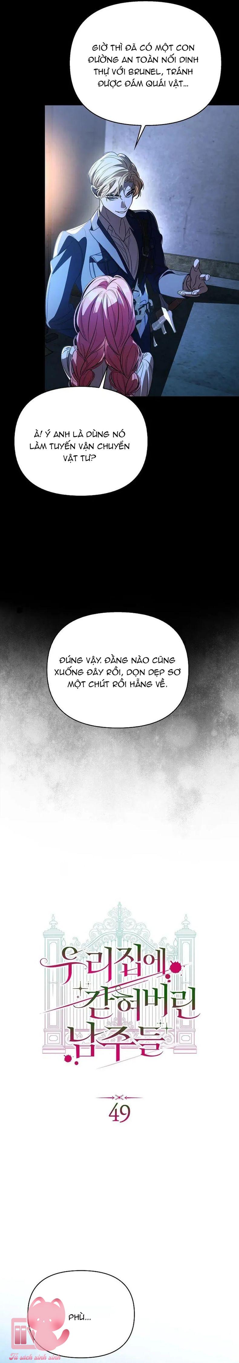 Những Nam Chính Bị Mắc Kẹt Trong Nhà Tôi - Chap 49 - Trang 8
