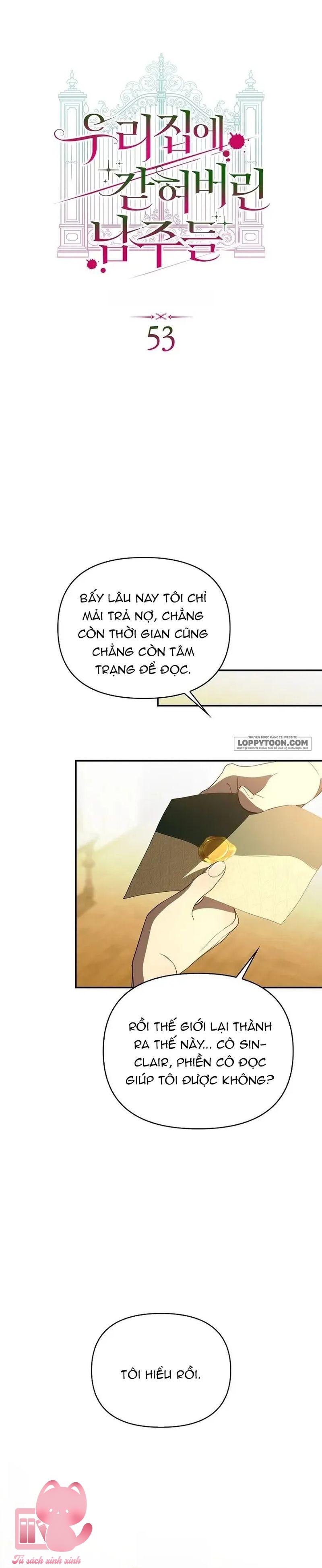 Những Nam Chính Bị Mắc Kẹt Trong Nhà Tôi - Chap 53 - Trang 13