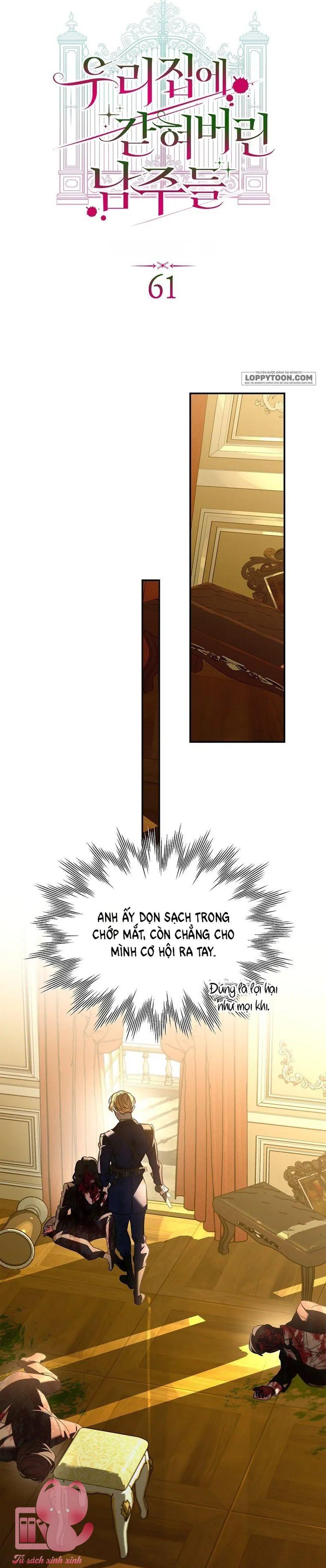 Những Nam Chính Bị Mắc Kẹt Trong Nhà Tôi - Chap 61 - Trang 12