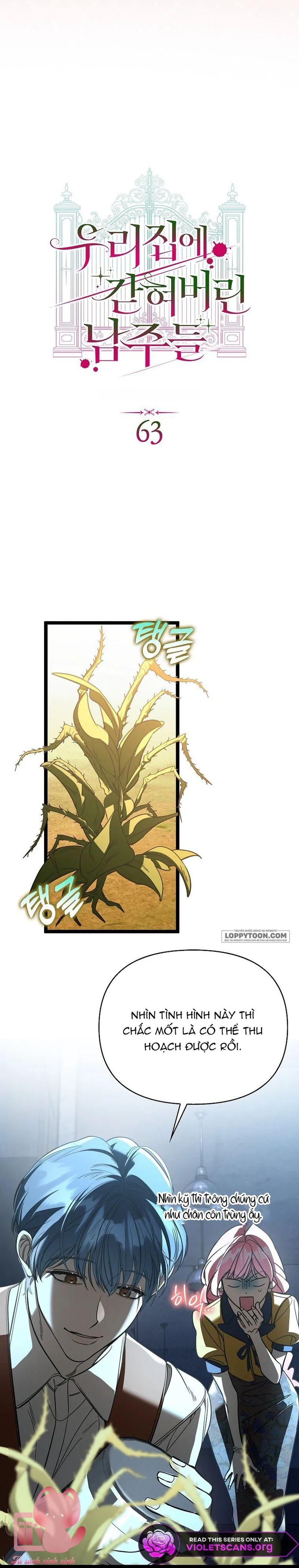 Những Nam Chính Bị Mắc Kẹt Trong Nhà Tôi - Chap 63 - Trang 10
