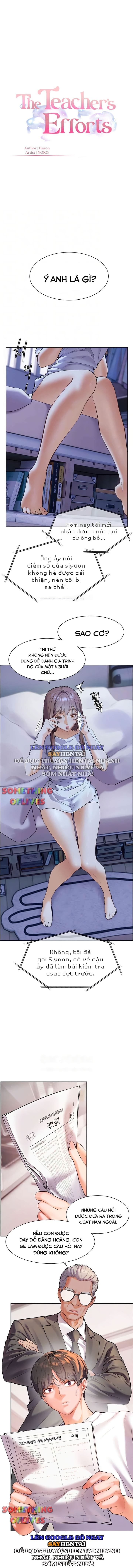 Nỗ Lực Của Gia Sư - Chap 8 - Trang 2