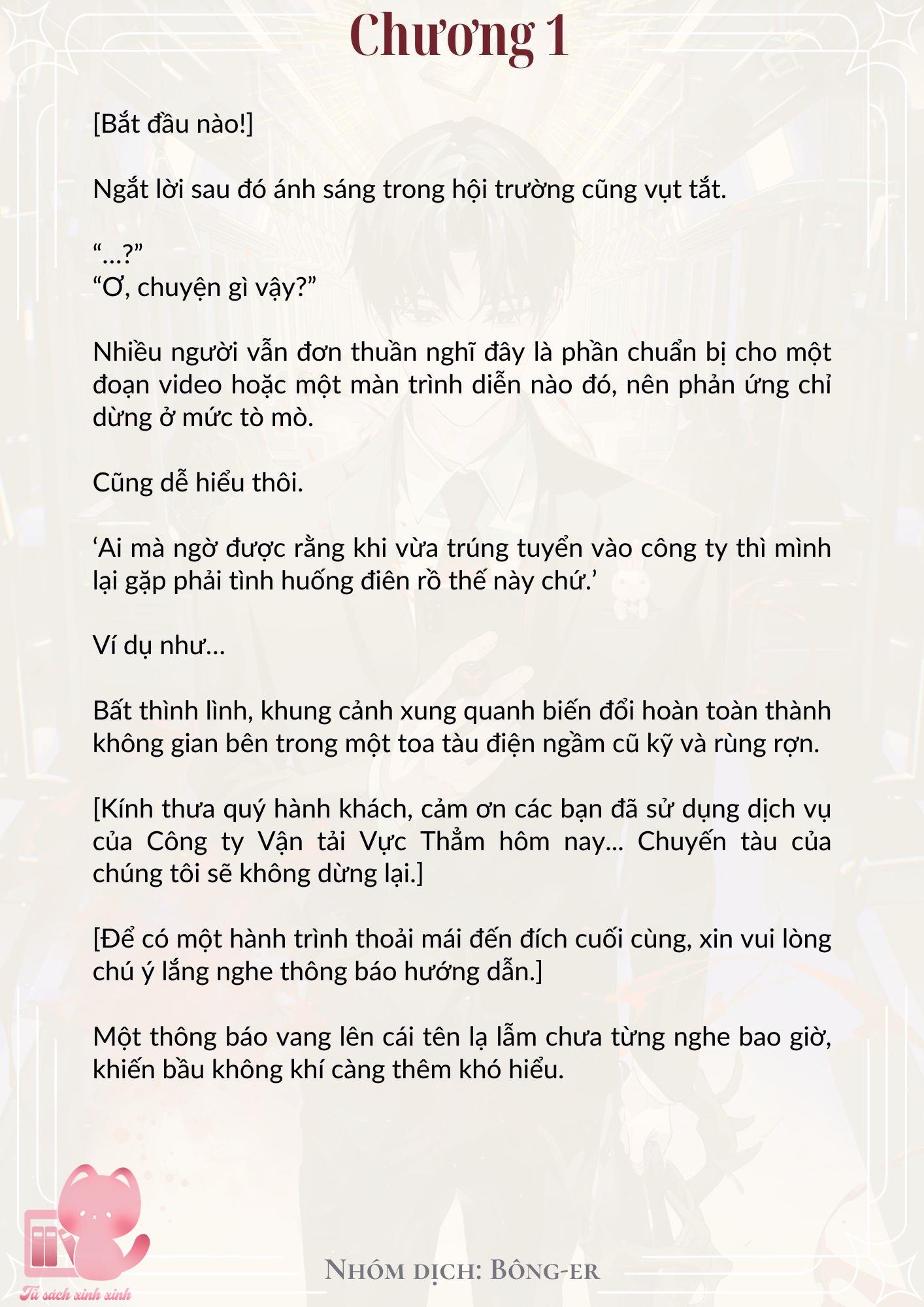 [Novel] Dù Rơi Vào Truyện Kinh Dị, Tôi Vẫn Phải Đi Làm - Chap 1 - Trang 19