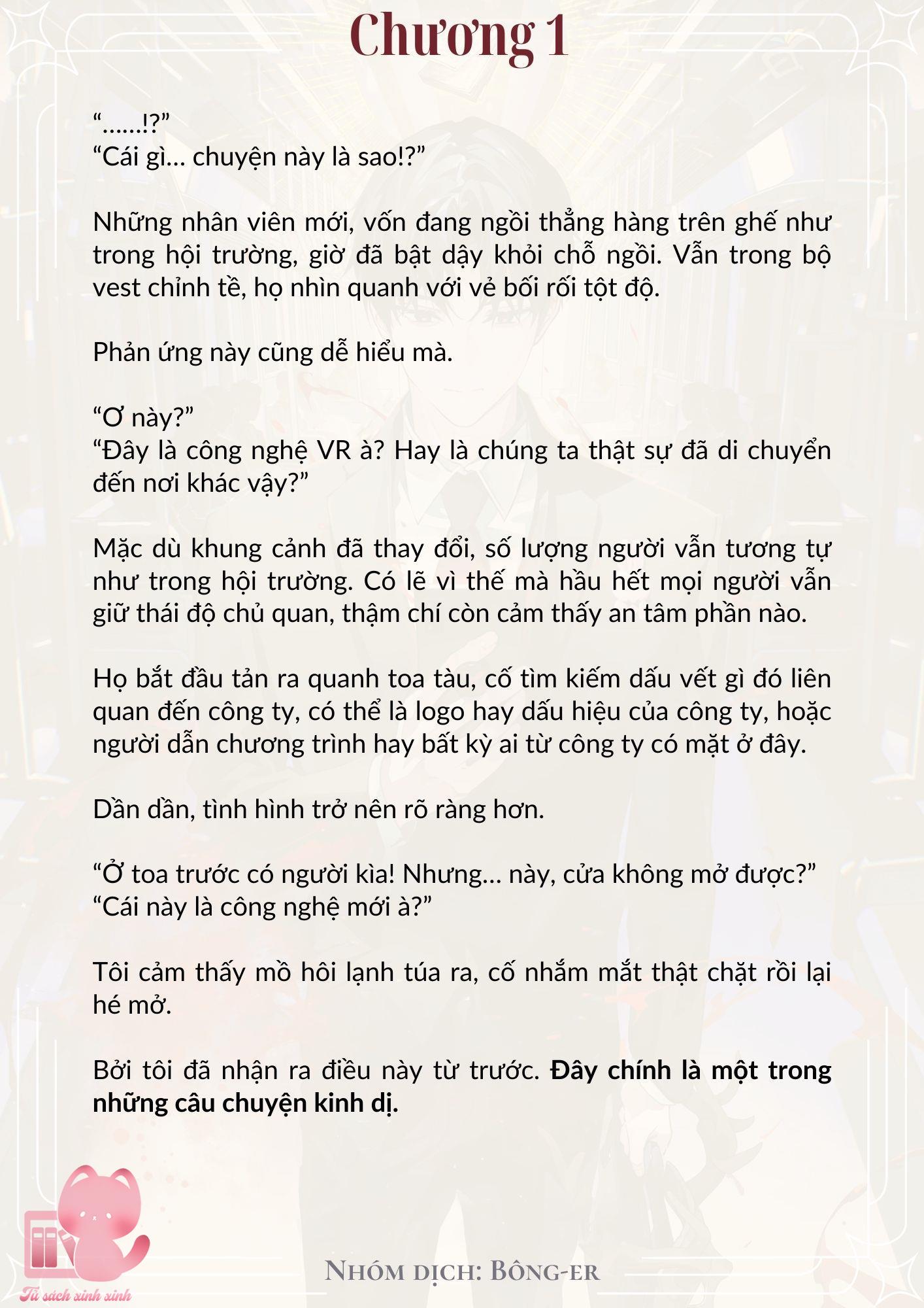 [Novel] Dù Rơi Vào Truyện Kinh Dị, Tôi Vẫn Phải Đi Làm - Chap 1 - Trang 20