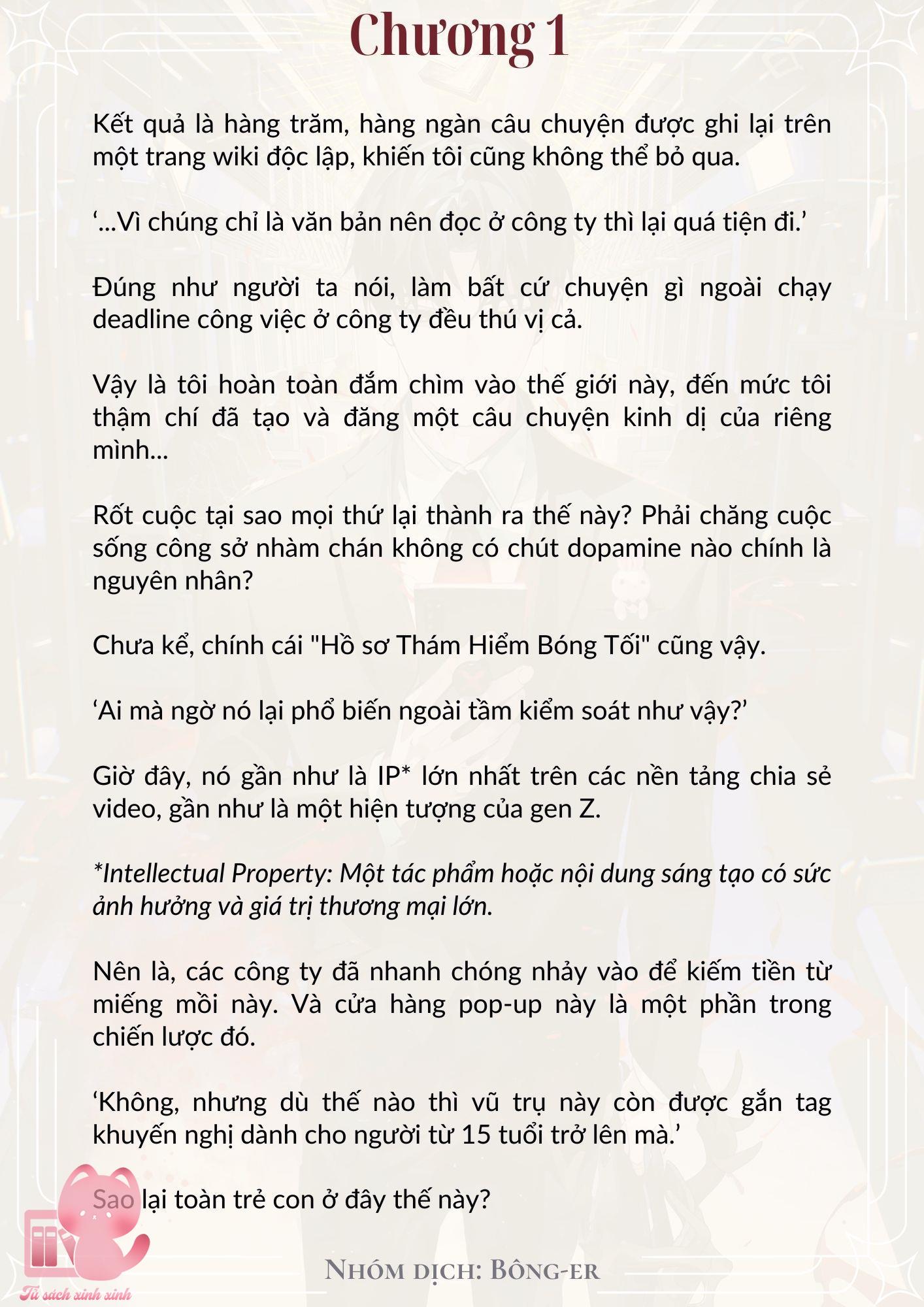 [Novel] Dù Rơi Vào Truyện Kinh Dị, Tôi Vẫn Phải Đi Làm - Chap 1 - Trang 5