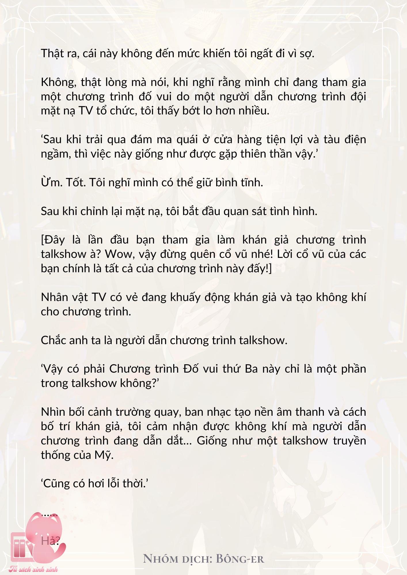 [Novel] Dù Rơi Vào Truyện Kinh Dị, Tôi Vẫn Phải Đi Làm - Chap 10 - Trang 18