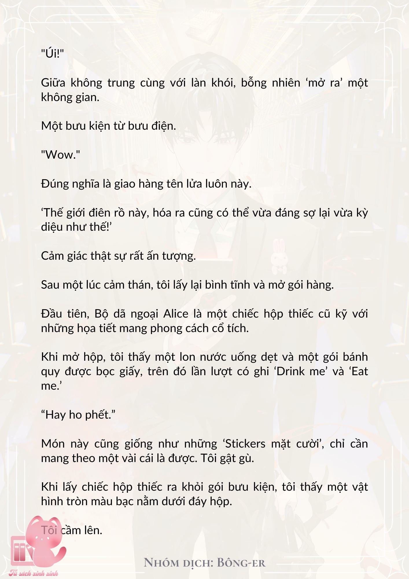 [Novel] Dù Rơi Vào Truyện Kinh Dị, Tôi Vẫn Phải Đi Làm - Chap 10 - Trang 6