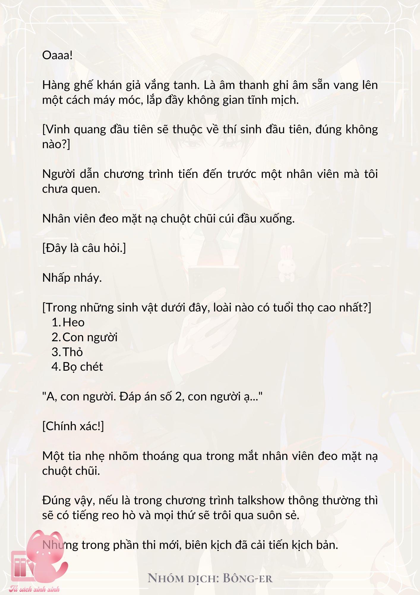 [Novel] Dù Rơi Vào Truyện Kinh Dị, Tôi Vẫn Phải Đi Làm - Chap 12 - Trang 3