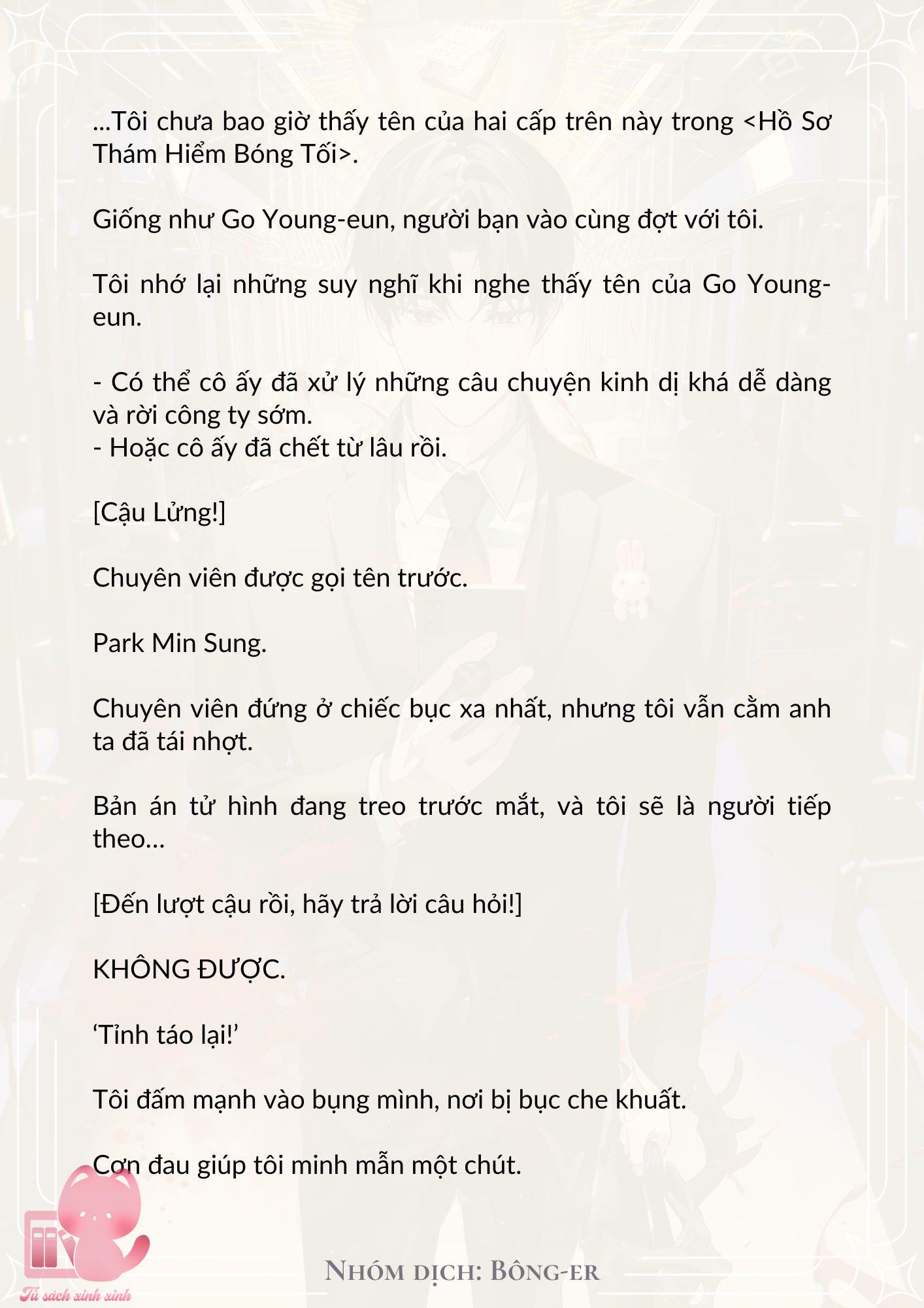 [Novel] Dù Rơi Vào Truyện Kinh Dị, Tôi Vẫn Phải Đi Làm - Chap 12 - Trang 8
