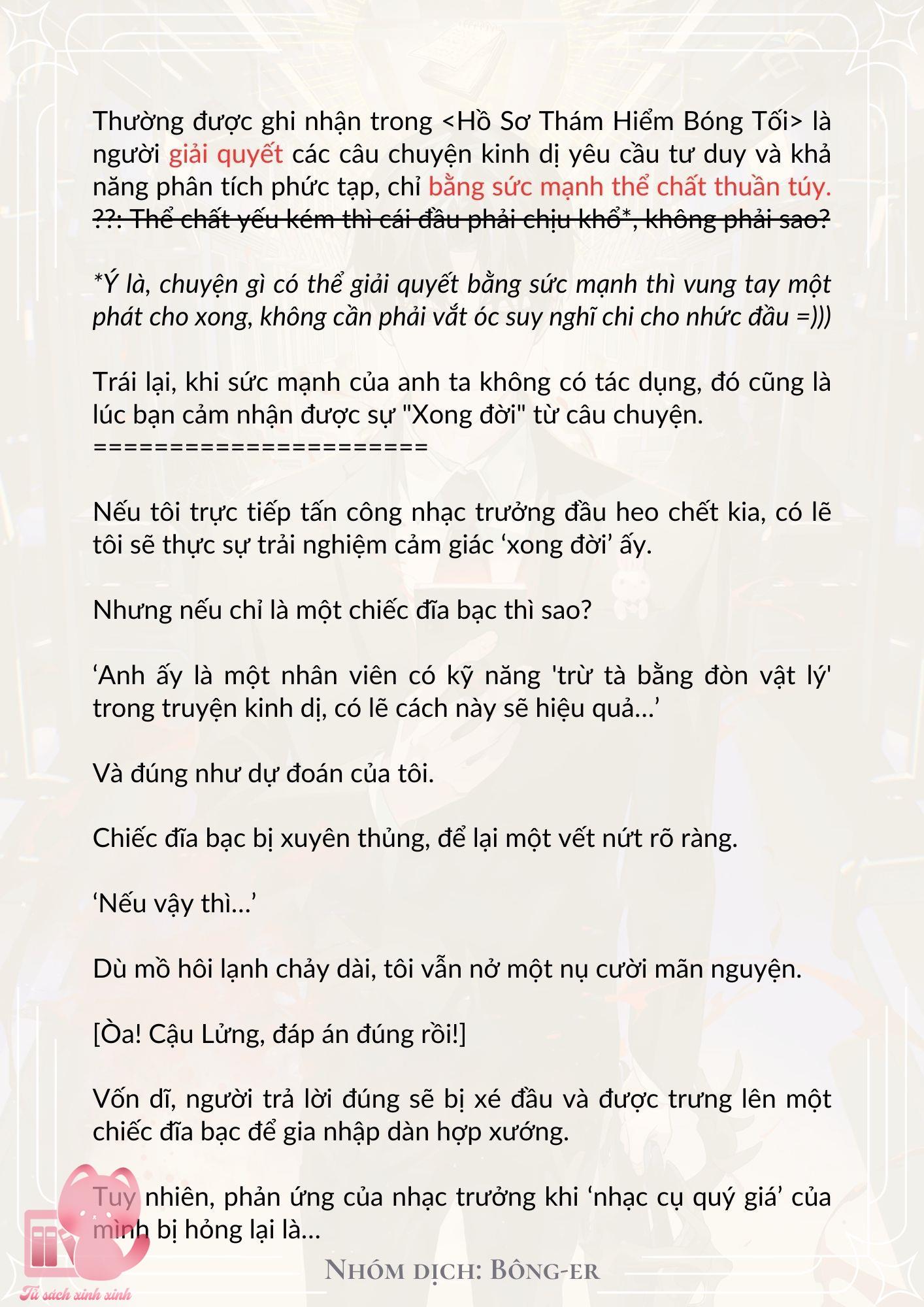 [Novel] Dù Rơi Vào Truyện Kinh Dị, Tôi Vẫn Phải Đi Làm - Chap 13 - Trang 15