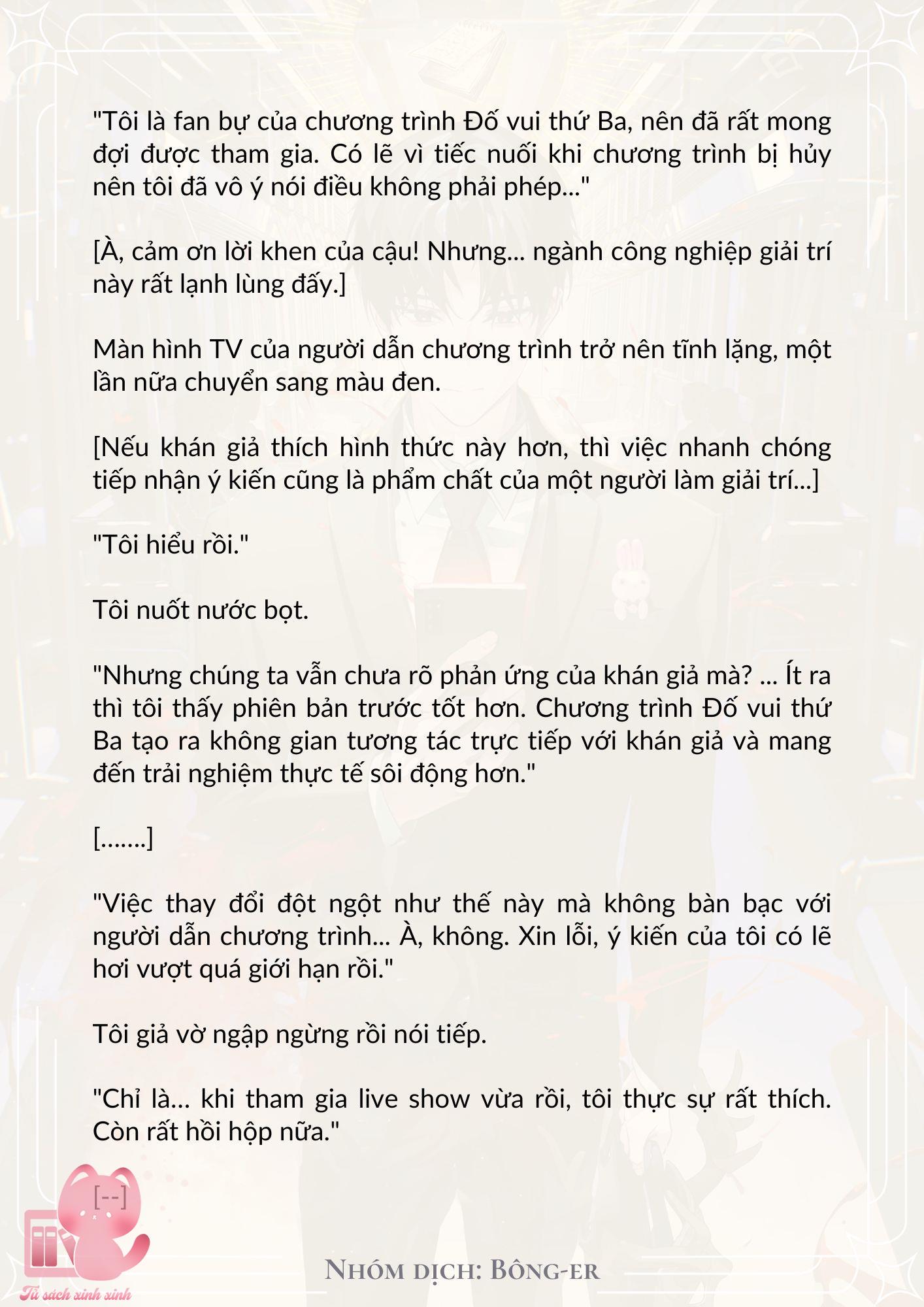 [Novel] Dù Rơi Vào Truyện Kinh Dị, Tôi Vẫn Phải Đi Làm - Chap 13 - Trang 10