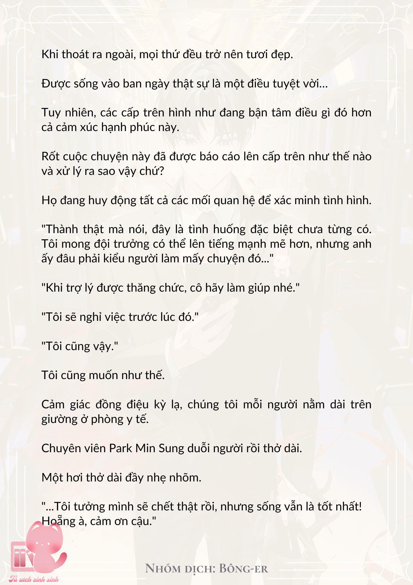[Novel] Dù Rơi Vào Truyện Kinh Dị, Tôi Vẫn Phải Đi Làm - Chap 14 - Trang 6