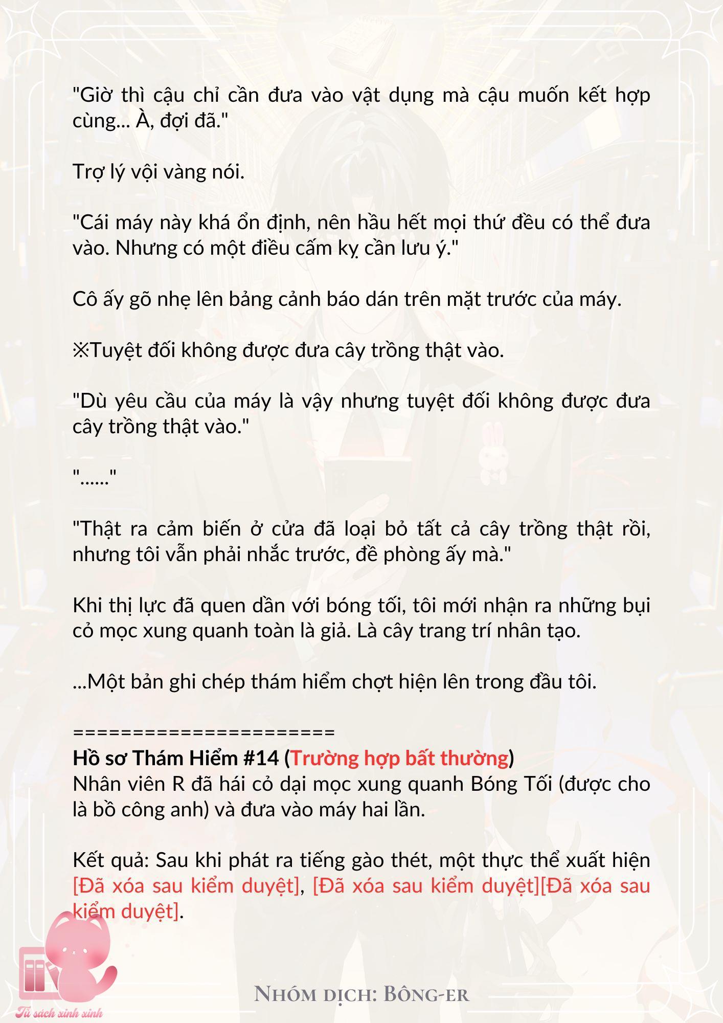 [Novel] Dù Rơi Vào Truyện Kinh Dị, Tôi Vẫn Phải Đi Làm - Chap 15 - Trang 12