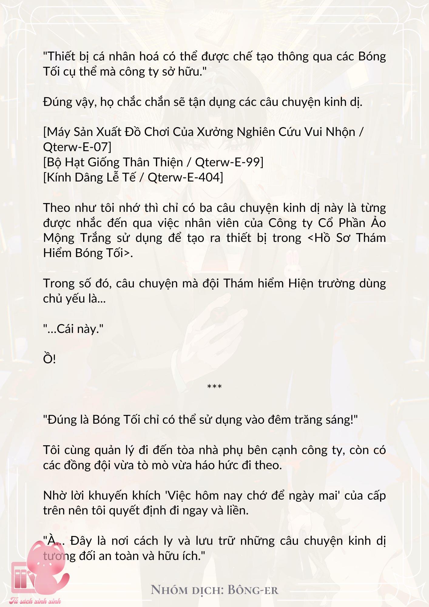 [Novel] Dù Rơi Vào Truyện Kinh Dị, Tôi Vẫn Phải Đi Làm - Chap 15 - Trang 4
