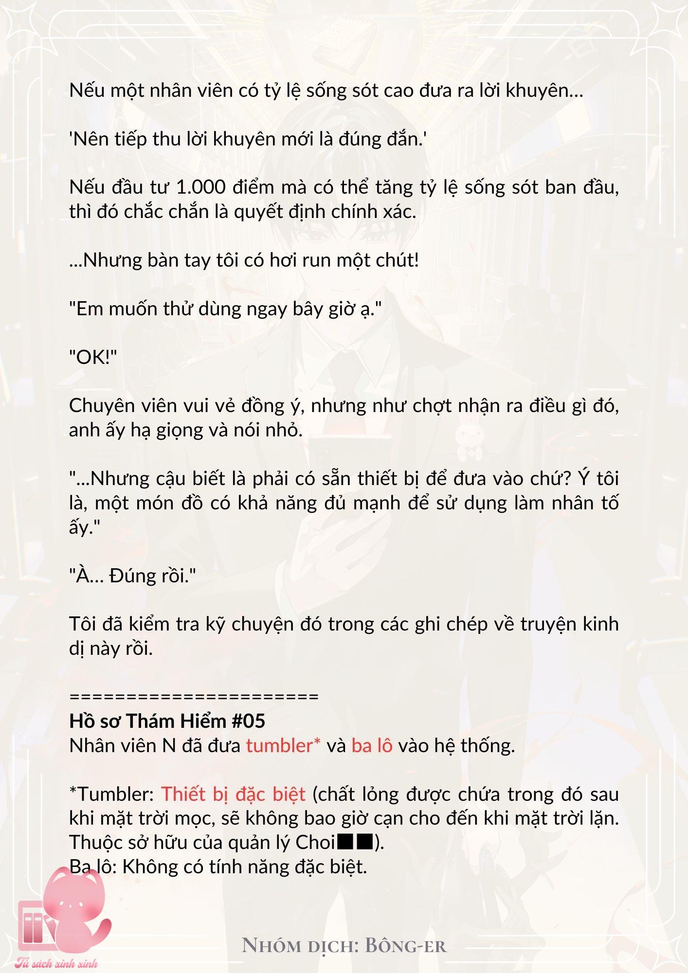 [Novel] Dù Rơi Vào Truyện Kinh Dị, Tôi Vẫn Phải Đi Làm - Chap 15 - Trang 9