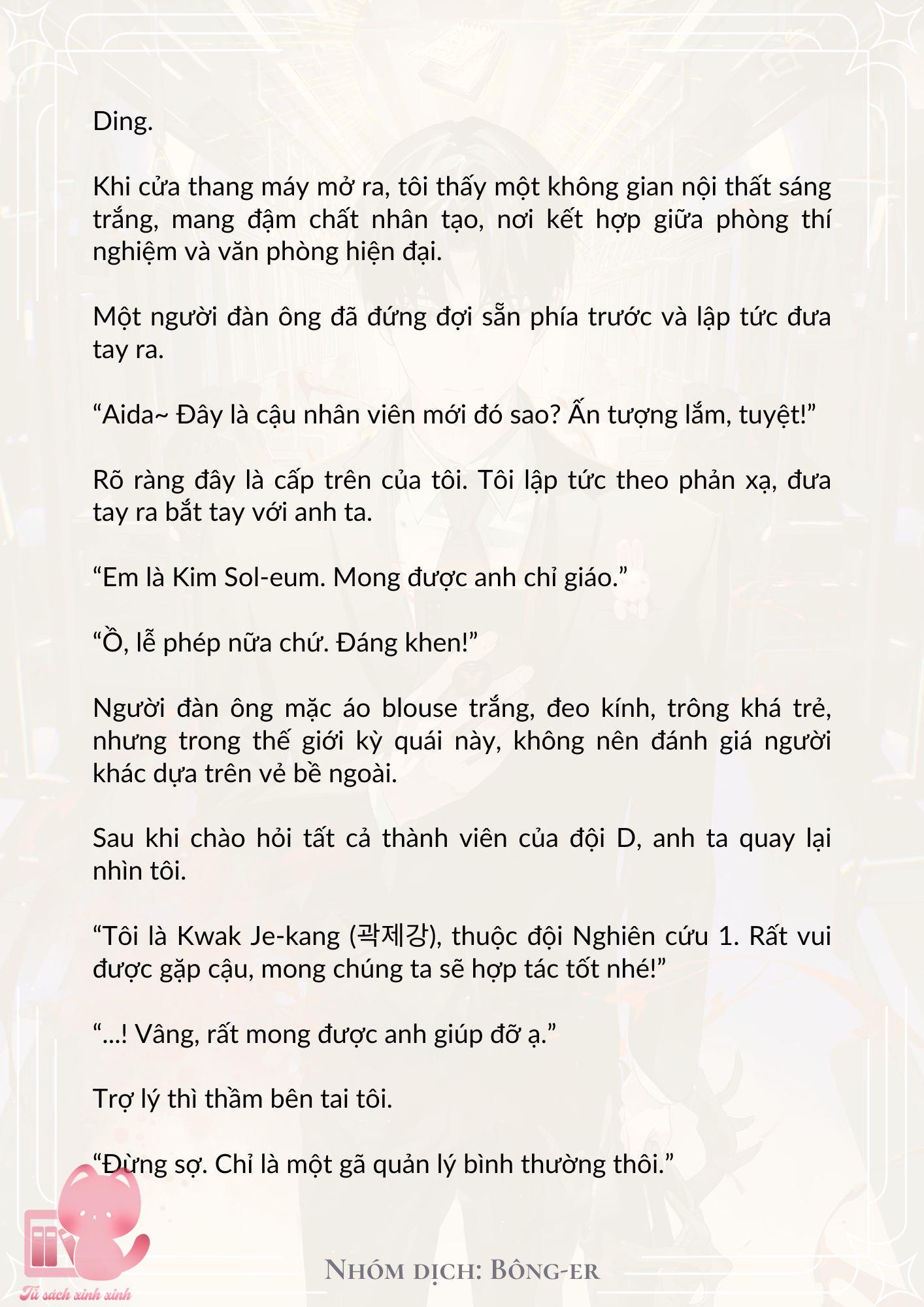 [Novel] Dù Rơi Vào Truyện Kinh Dị, Tôi Vẫn Phải Đi Làm - Chap 16 - Trang 8