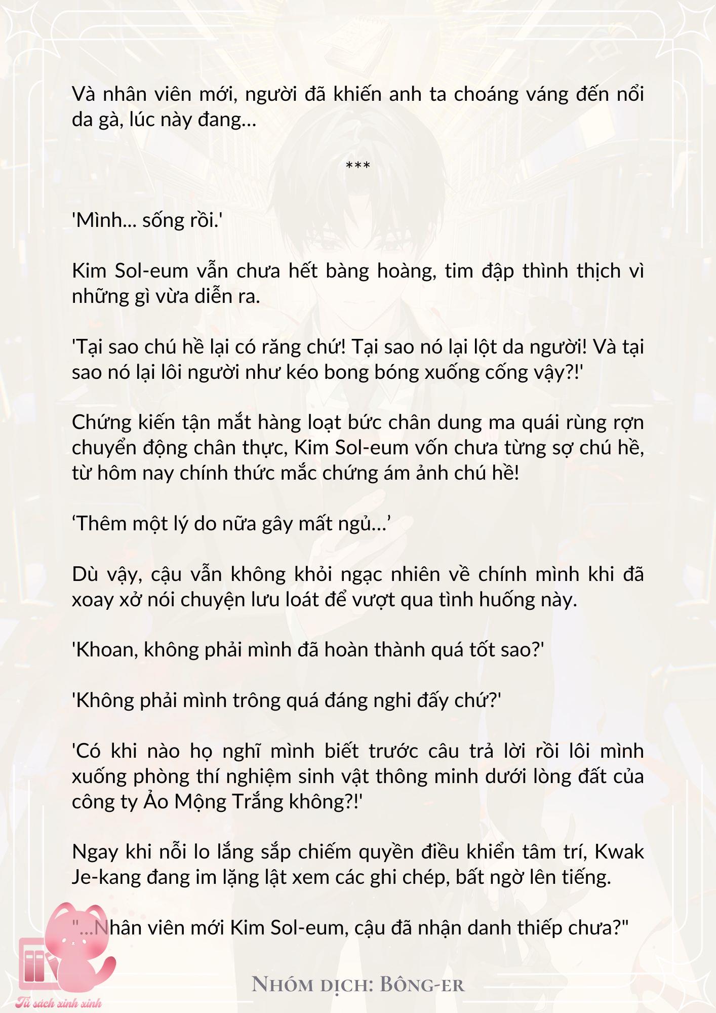 [Novel] Dù Rơi Vào Truyện Kinh Dị, Tôi Vẫn Phải Đi Làm - Chap 17 - Trang 15