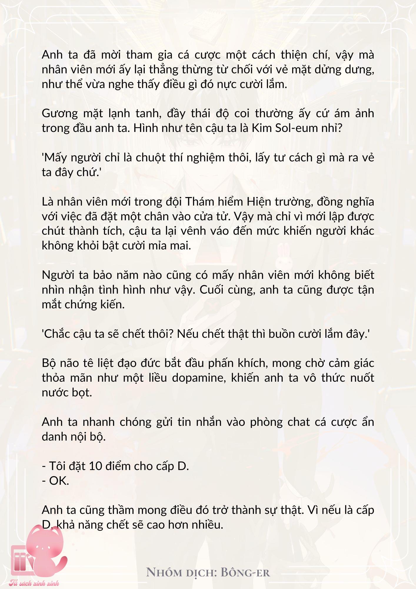 [Novel] Dù Rơi Vào Truyện Kinh Dị, Tôi Vẫn Phải Đi Làm - Chap 17 - Trang 3
