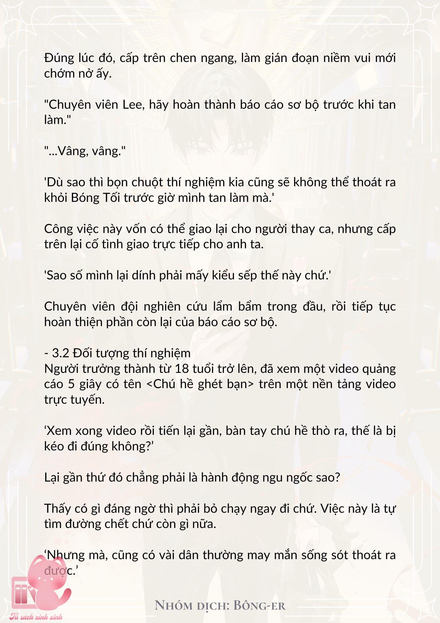 [Novel] Dù Rơi Vào Truyện Kinh Dị, Tôi Vẫn Phải Đi Làm - Chap 17 - Trang 4