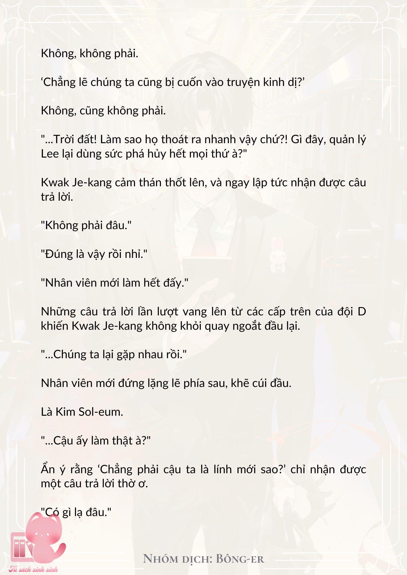 [Novel] Dù Rơi Vào Truyện Kinh Dị, Tôi Vẫn Phải Đi Làm - Chap 17 - Trang 7
