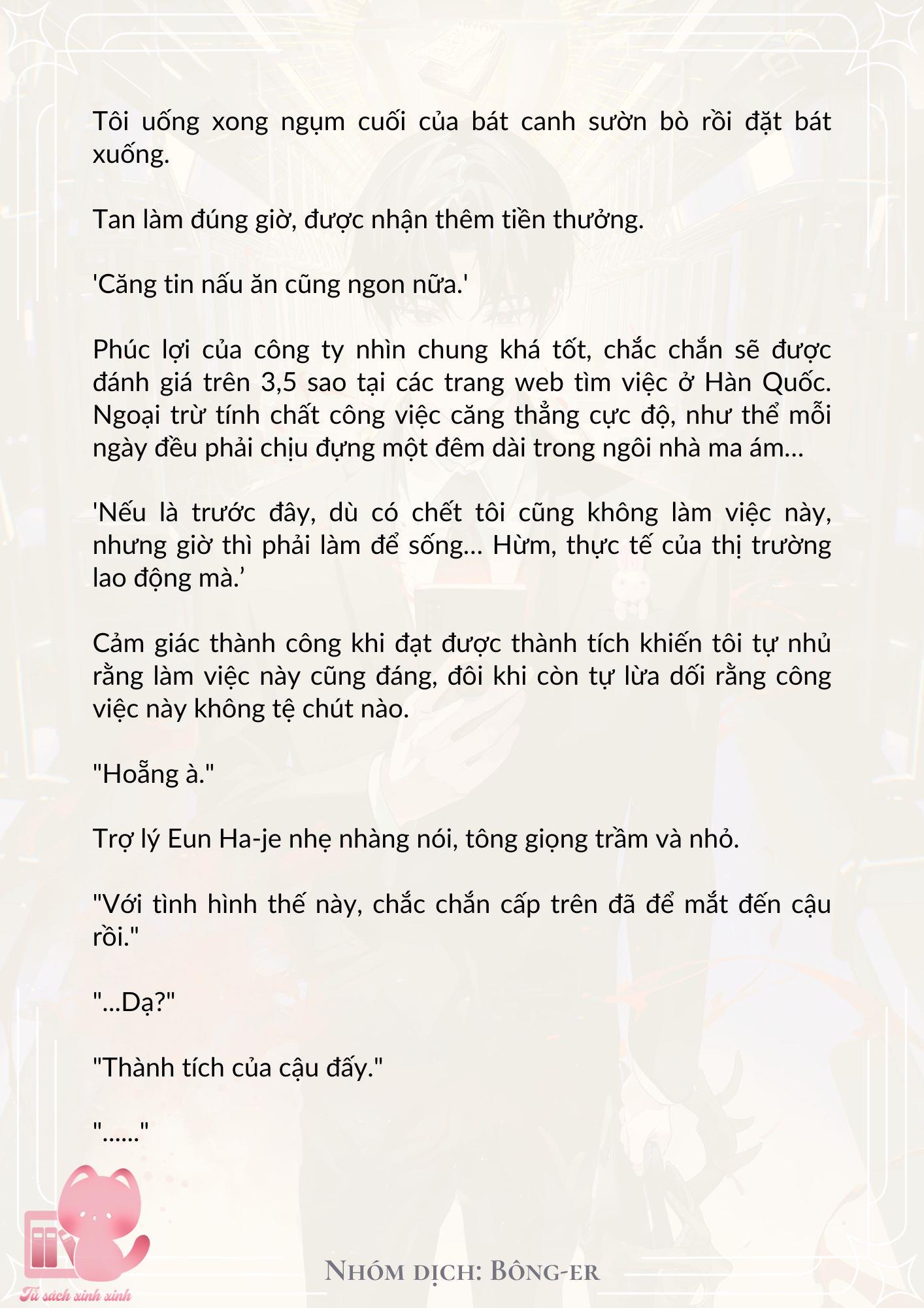 [Novel] Dù Rơi Vào Truyện Kinh Dị, Tôi Vẫn Phải Đi Làm - Chap 18 - Trang 5