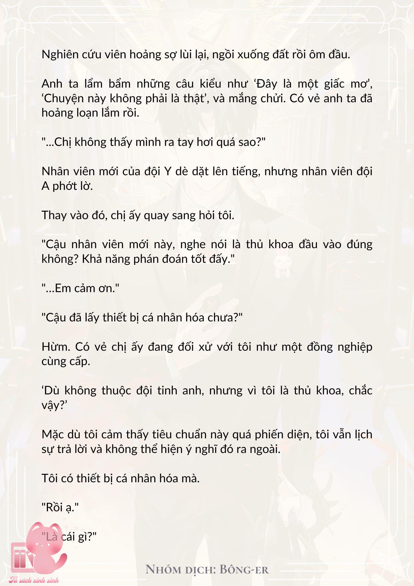 [Novel] Dù Rơi Vào Truyện Kinh Dị, Tôi Vẫn Phải Đi Làm - Chap 19 - Trang 7