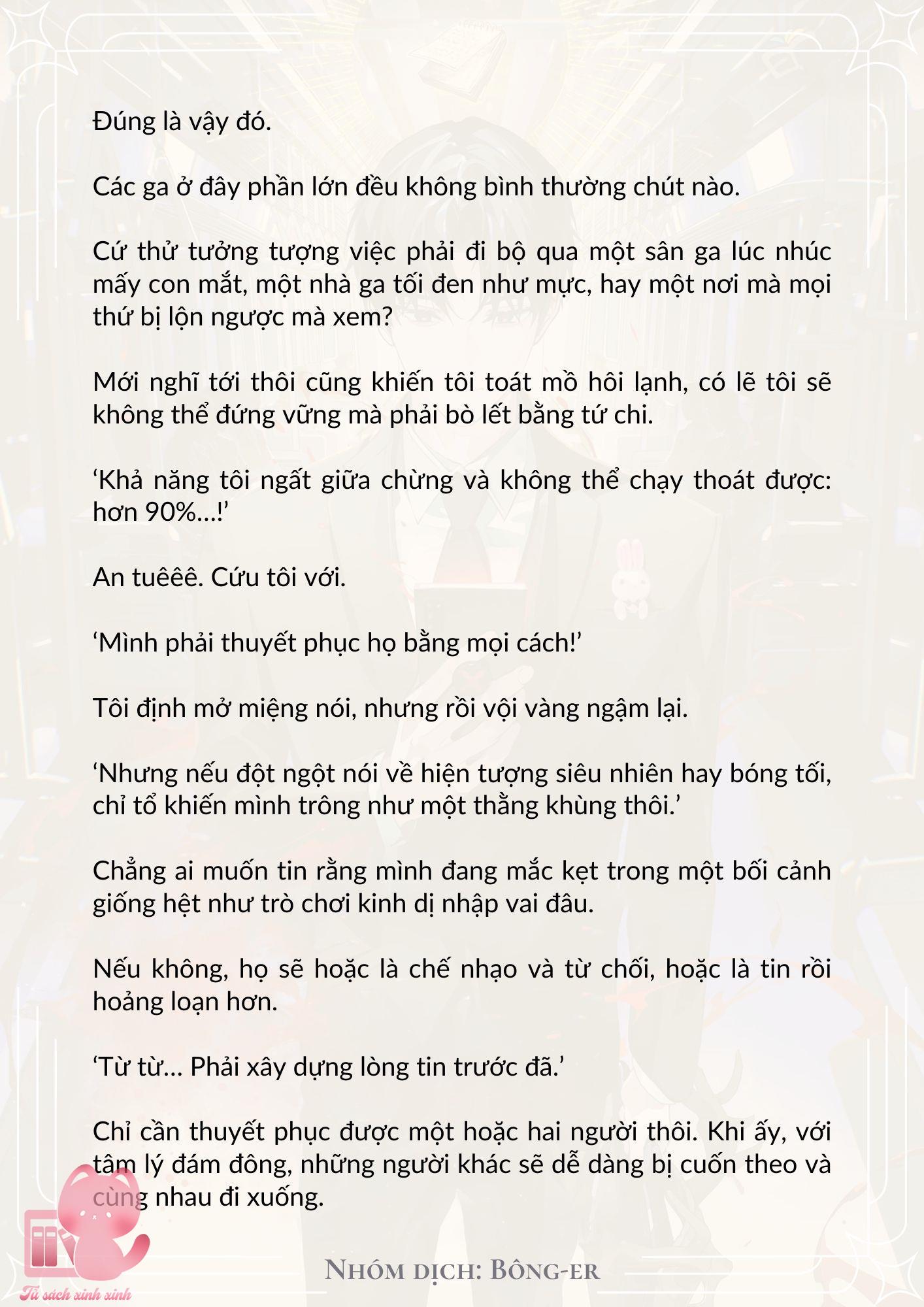 [Novel] Dù Rơi Vào Truyện Kinh Dị, Tôi Vẫn Phải Đi Làm - Chap 2 - Trang 8