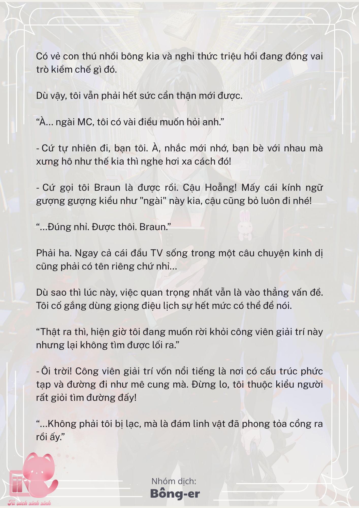 [Novel] Dù Rơi Vào Truyện Kinh Dị, Tôi Vẫn Phải Đi Làm - Chap 25 - Trang 5
