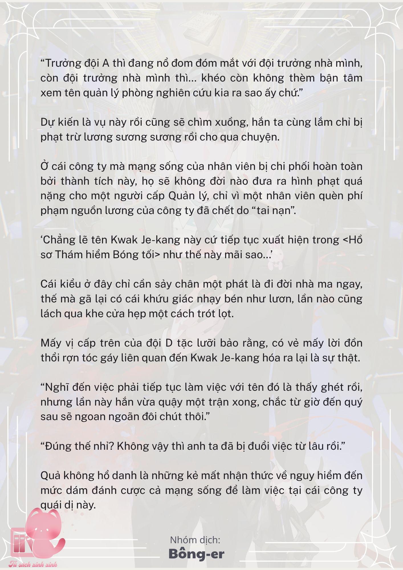 [Novel] Dù Rơi Vào Truyện Kinh Dị, Tôi Vẫn Phải Đi Làm - Chap 26 - Trang 9
