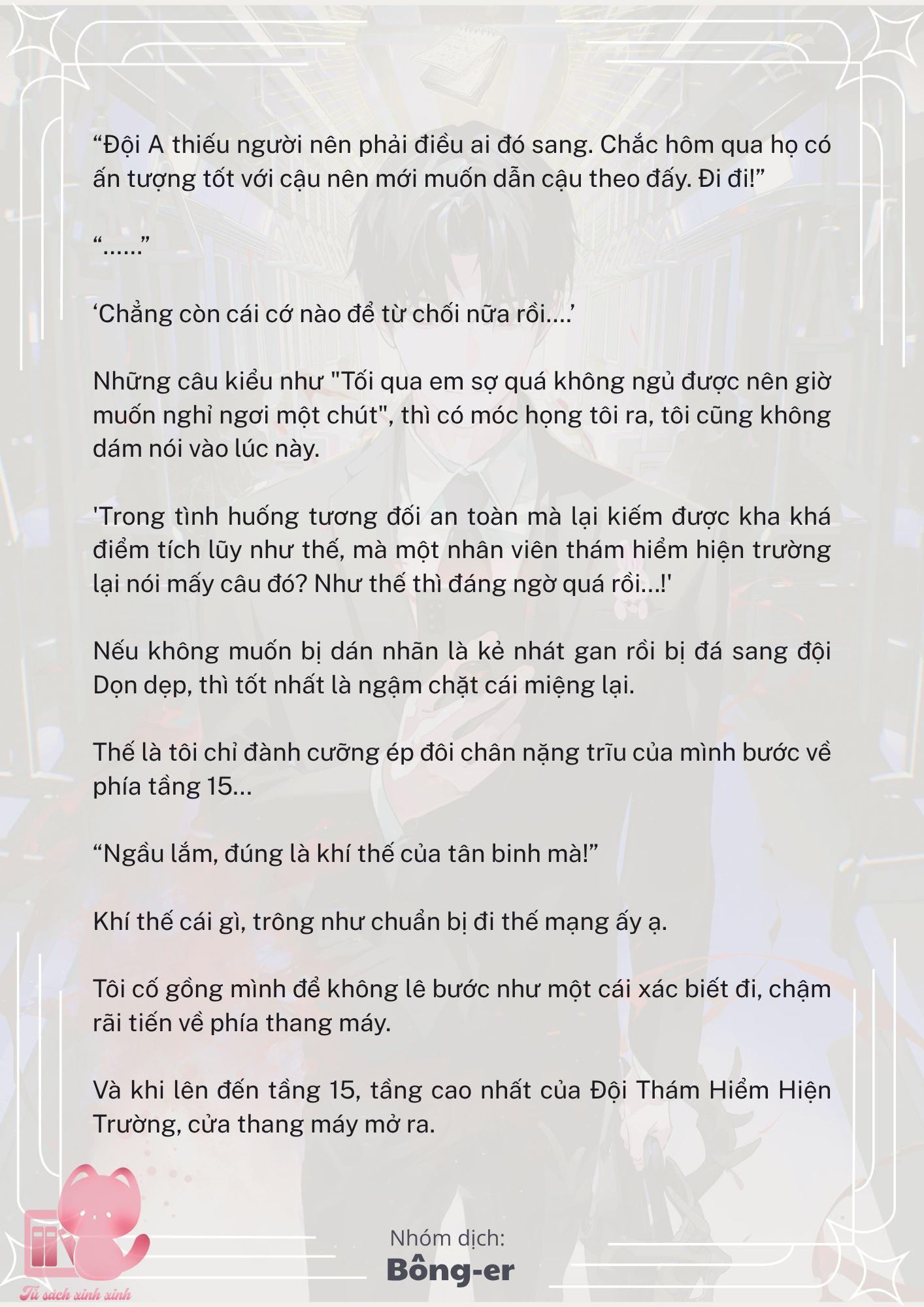 [Novel] Dù Rơi Vào Truyện Kinh Dị, Tôi Vẫn Phải Đi Làm - Chap 27 - Trang 18