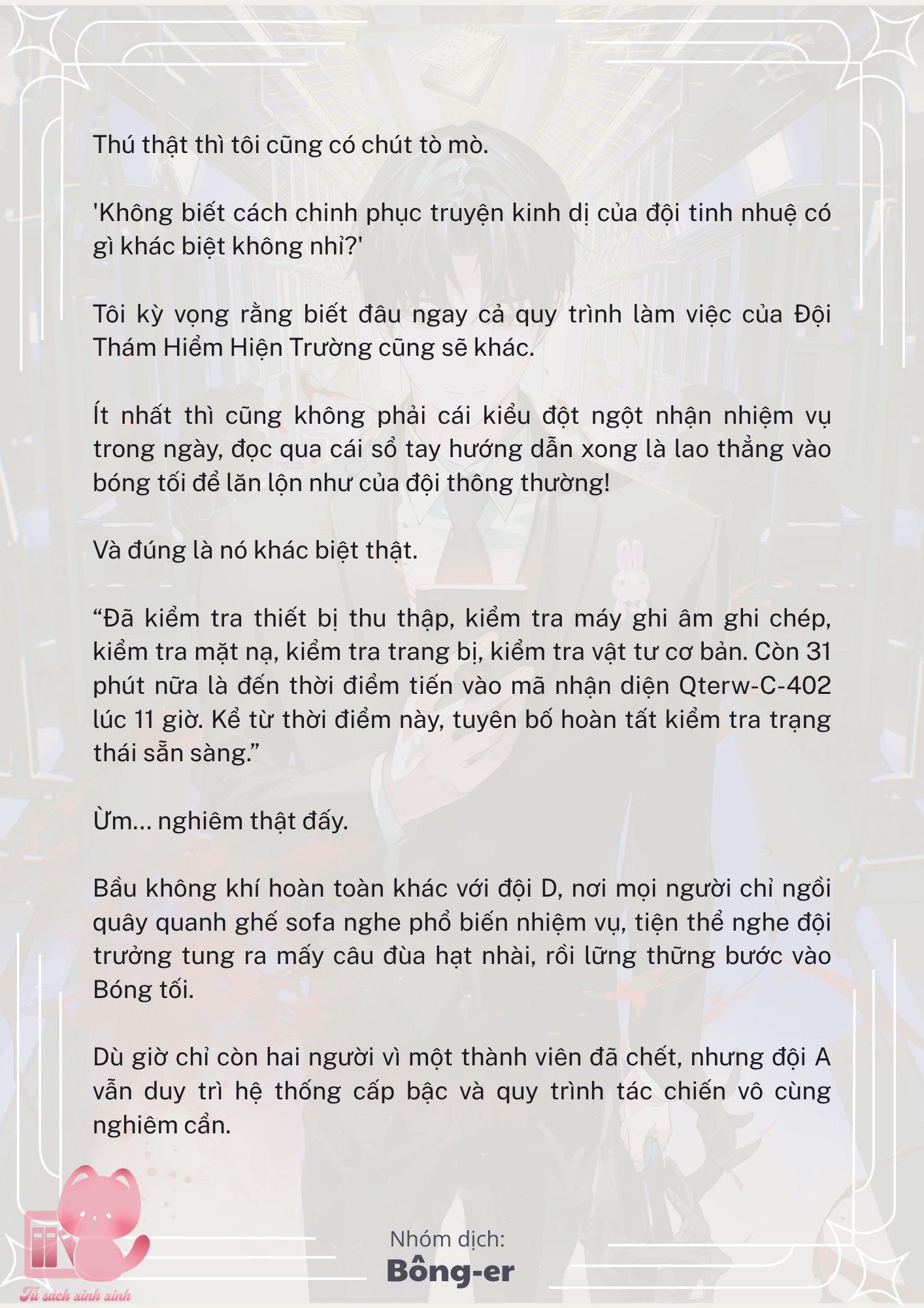 [Novel] Dù Rơi Vào Truyện Kinh Dị, Tôi Vẫn Phải Đi Làm - Chap 27 - Trang 22