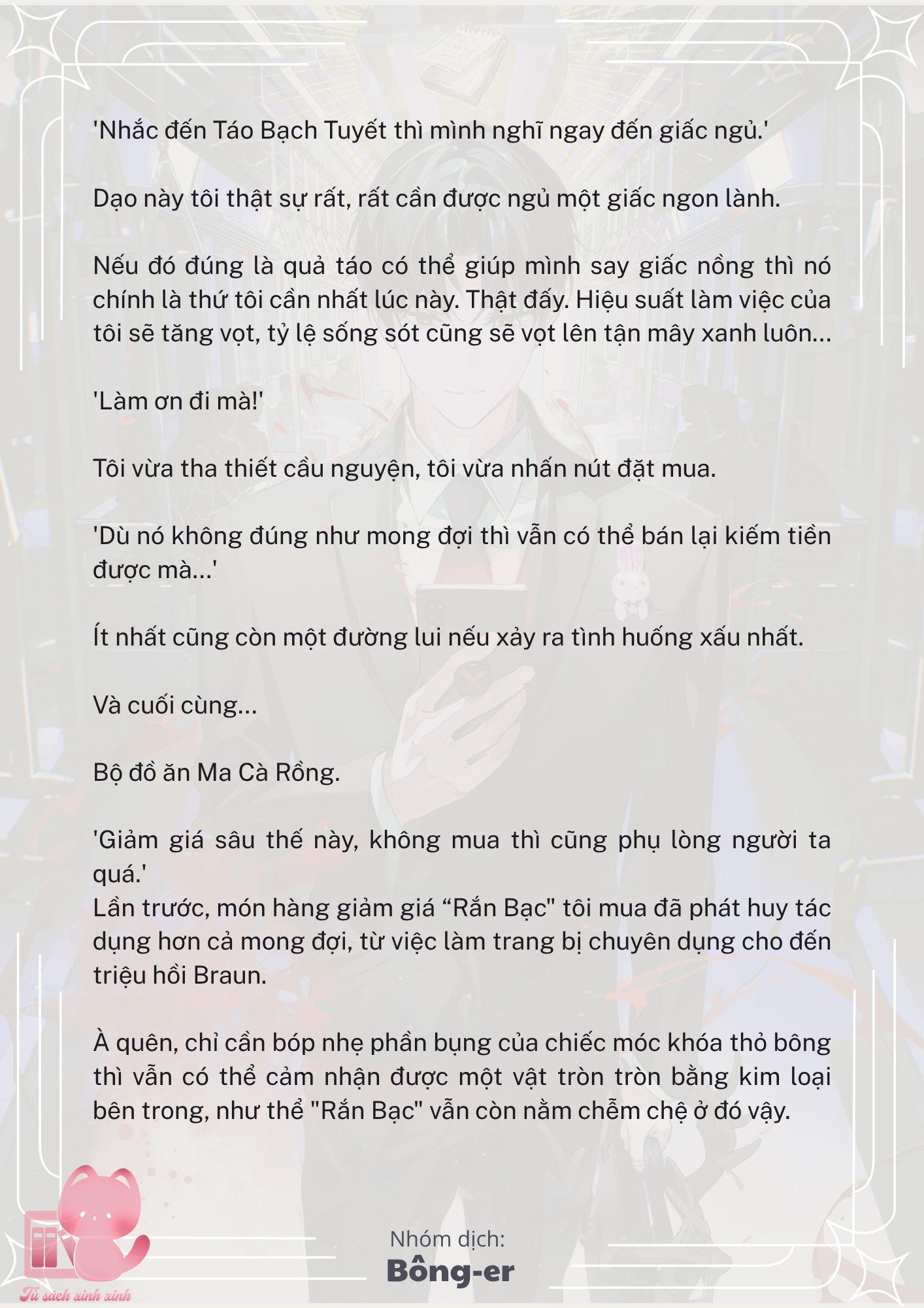 [Novel] Dù Rơi Vào Truyện Kinh Dị, Tôi Vẫn Phải Đi Làm - Chap 31 - Trang 9