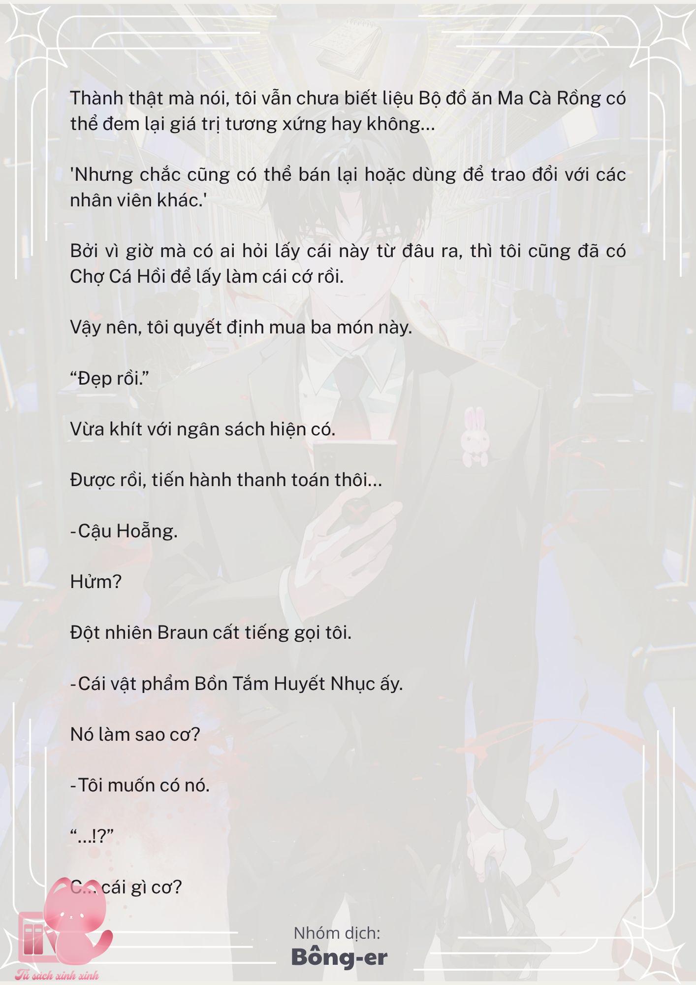 [Novel] Dù Rơi Vào Truyện Kinh Dị, Tôi Vẫn Phải Đi Làm - Chap 31 - Trang 10